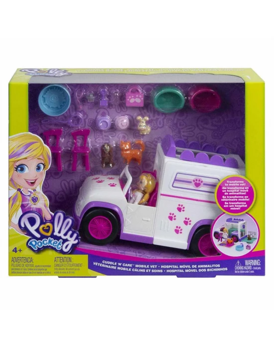 Polly Pocket Mobil Veteriner