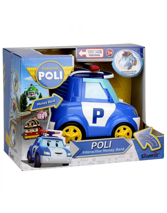 Robocar Poli Elektronik Araç Kumbara
