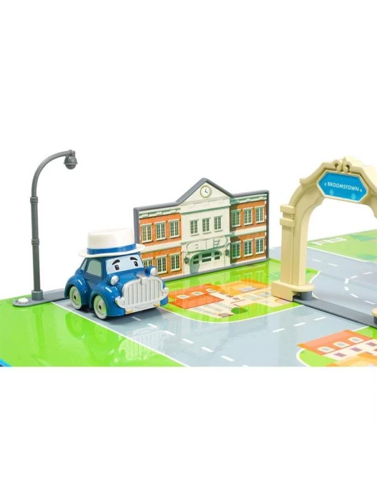 Robocar Poli Kitap Kasaba Belediye Binası Oyun Seti