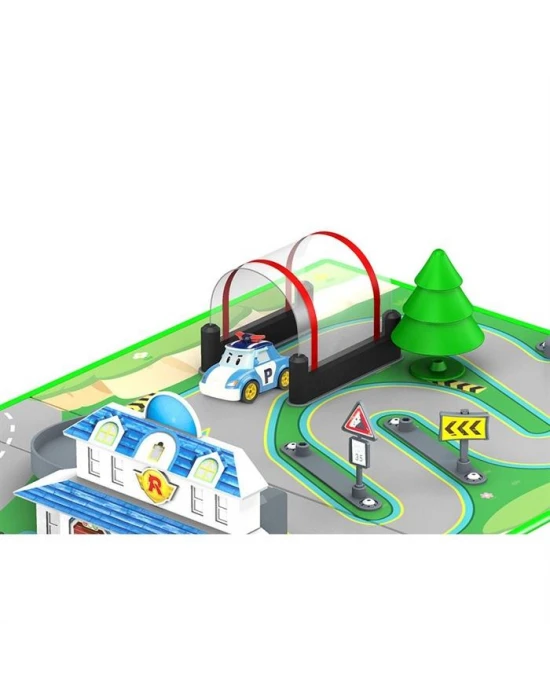 Robocar Poli Kitap Kasaba Robocar Ana Merkez Oyun Seti