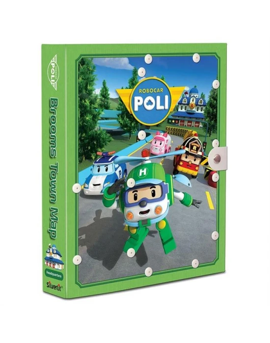 Robocar Poli Kitap Kasaba Robocar Ana Merkez Oyun Seti