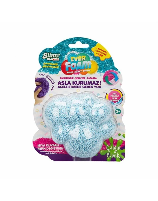 Slimy Ever Foam Renk Değiştiren Slime Mavi
