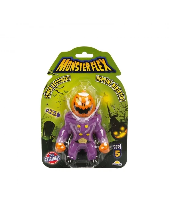 Sunman Monster Flex Süper Esnek Figür S5 15 cm Pumpkin Head