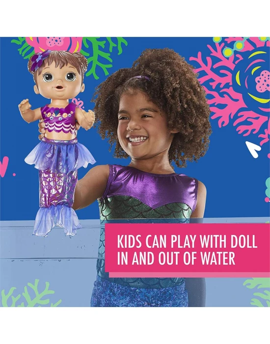 Baby Alive Deniz Kızı Bebeğim - Kumral