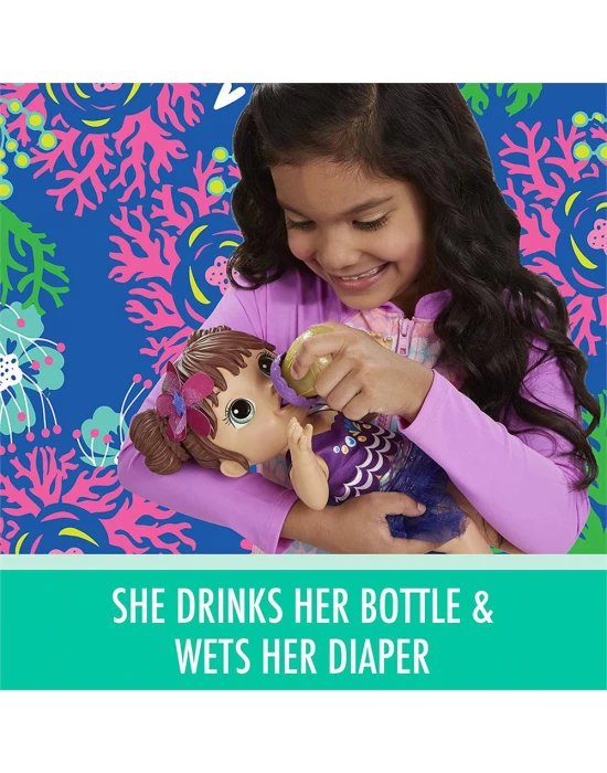Baby Alive Deniz Kızı Bebeğim - Kumral