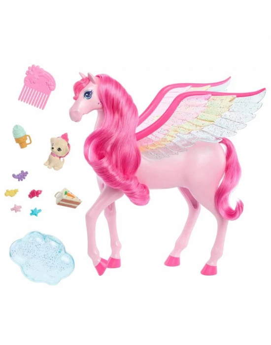 Barbie A Touch Of Magic Pegasus ve Aksesuarları
