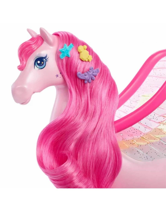 Barbie A Touch Of Magic Pegasus ve Aksesuarları