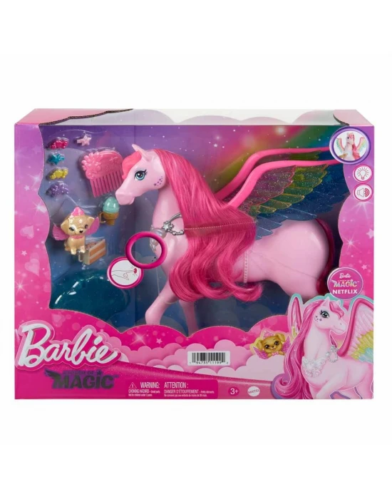 Barbie A Touch Of Magic Pegasus ve Aksesuarları