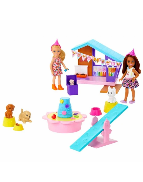 Barbie Chelsea Köpekçiğin Doğum Günü Oyun Seti