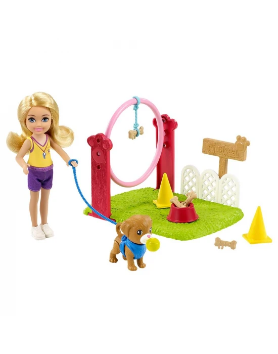 Barbie Chelsea Meslekleri Öğreniyor Bebek ve Oyun Setleri Serisi