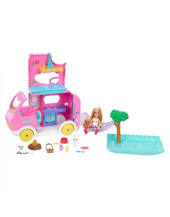 Barbie Chelseanin Yeni Karavanı HNH90