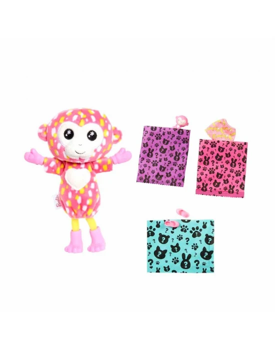 Barbie Cutie Reveal Bebekler Chelsea Tropikal Orman Serisi - Maym