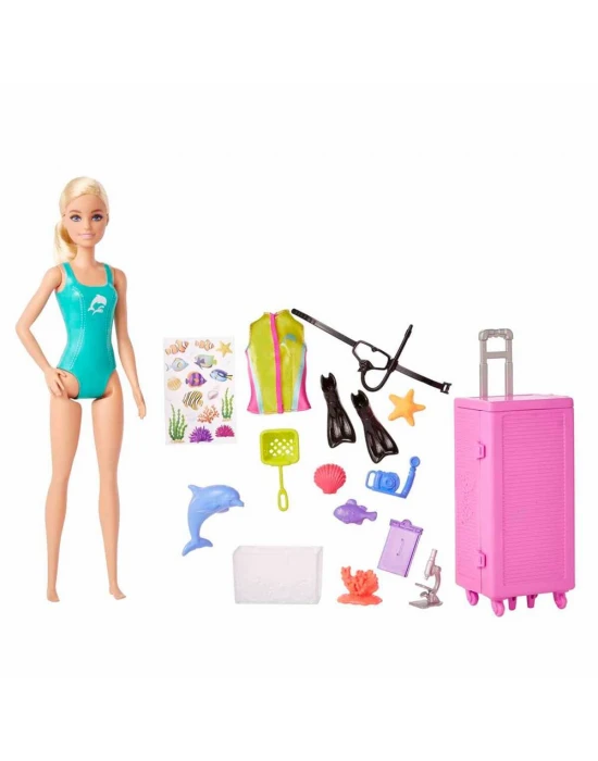 Barbie Deniz Biyoloğu Oyun Seti HMH26