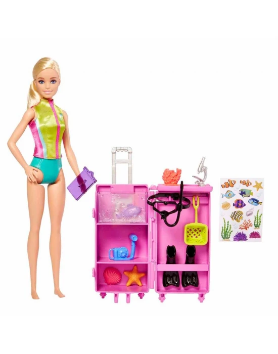 Barbie Deniz Biyoloğu Oyun Seti HMH26