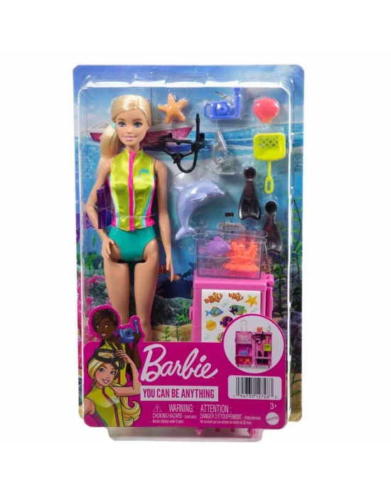 Barbie Deniz Biyoloğu Oyun Seti HMH26