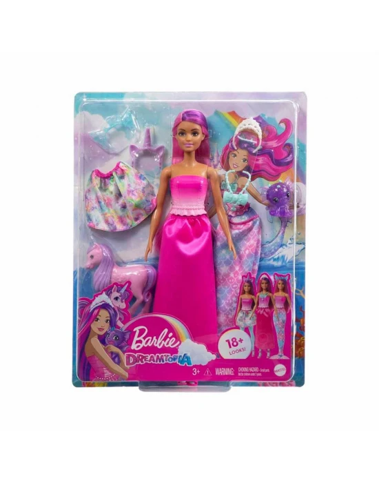 Barbie Dreamtopia Bebek ve Aksesuarları HLC28