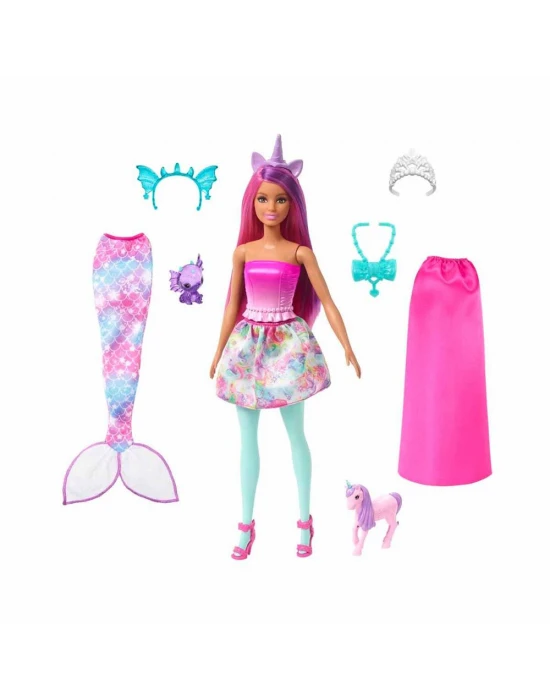 Barbie Dreamtopia Bebek ve Aksesuarları HLC28