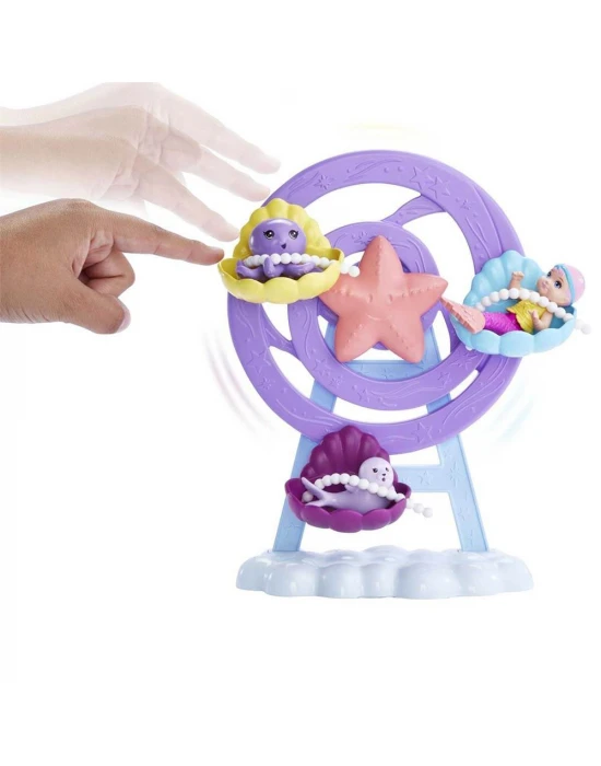 Barbie Dreamtopia Denizkızı Bebek ve Çocuk Oyun Alanı HLC30