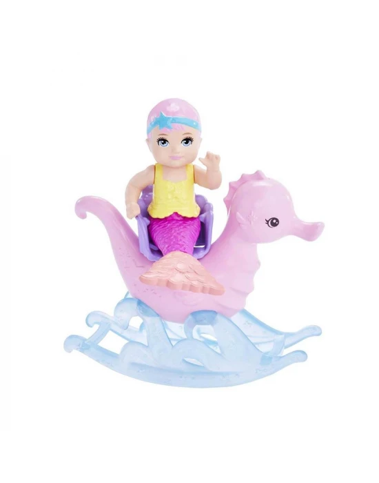 Barbie Dreamtopia Denizkızı Bebek ve Çocuk Oyun Alanı HLC30