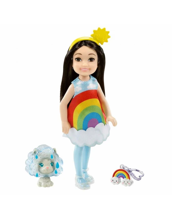 Barbie Kostümlü Chelsea ve Hayvacığı Oyun Setleri GRP70