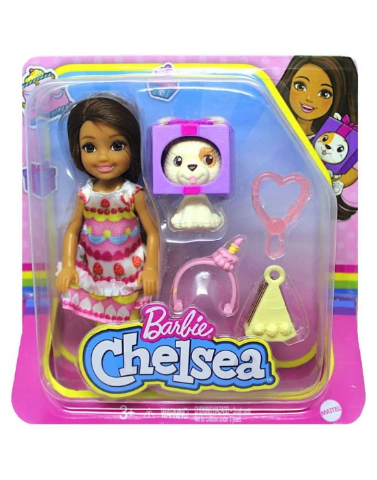 Barbie Kostümlü Chelsea ve Hayvancığı Oyun Setleri GRP71