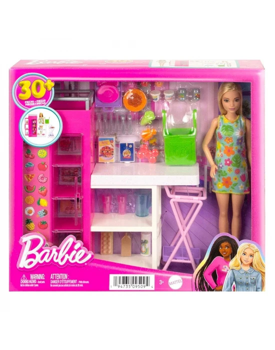 Barbie Mini Büfe Oyun Seti HJV38