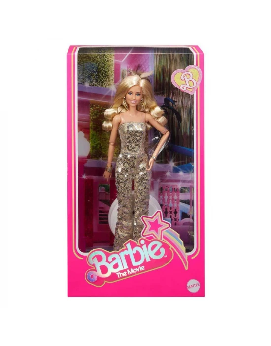 Barbie Movie - Barbie Gold Tulumlu Bebek