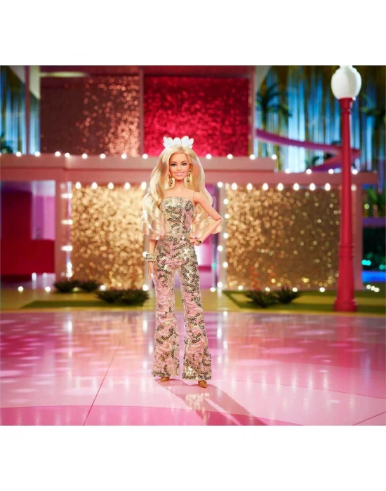 Barbie Movie - Barbie Gold Tulumlu Bebek