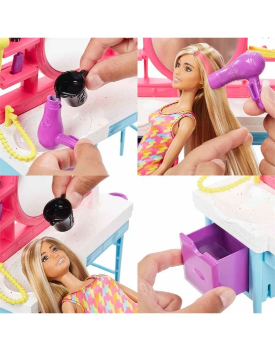 Barbie Muhteşem Kuaför Oyun Seti