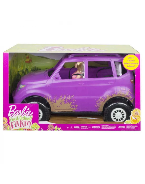 Barbie Sweet Orchard Farm Bebek ve Aracı