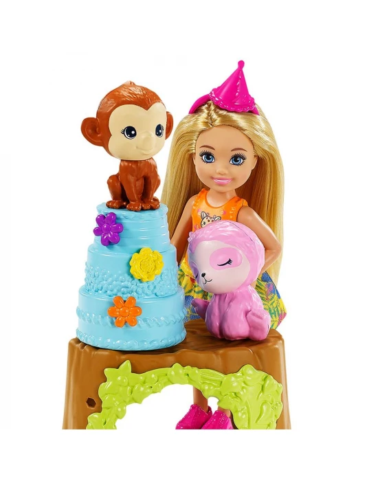 Barbie ve Chelsea Kayıp Doğum Günü Parti Eğlencesi Oyun Seti
