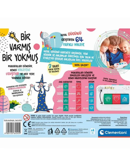 Clementoni Hikayeci - Bir Varmış Bir Yokmuş