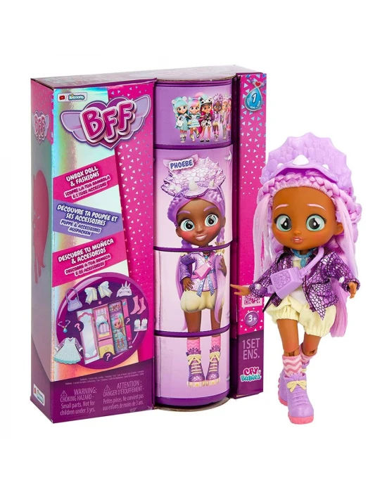 Cry Babies BFF Bebekler Seri 1 - Phoebe