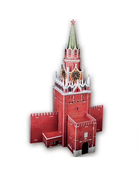 Cubic Fun 3D 33 Parça Puzzle Spasskaya Kulesi-Rusya