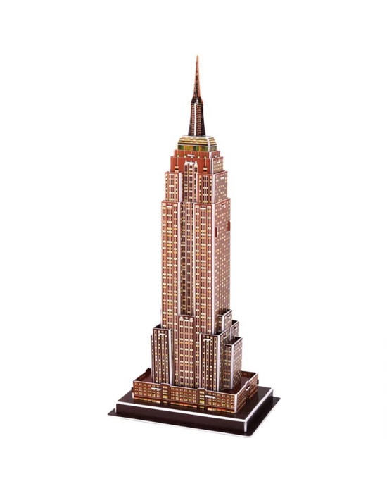Cubic Fun 3D 39 Parça Puzzle Empire State Binası - ABD
