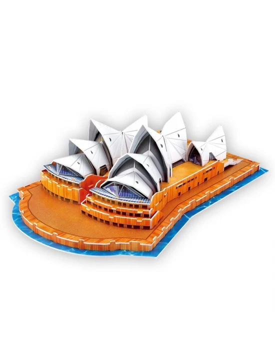Cubic Fun 3D 58 Parça Puzzle Sydney Opera Binası - Avustralya