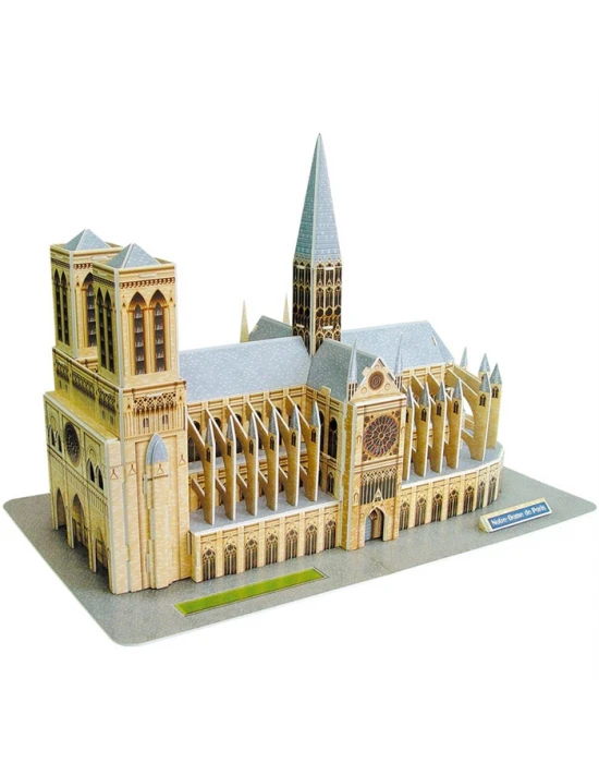 Cubic Fun 3D 74 Parça Notre Dame Kilisesi - Fransa