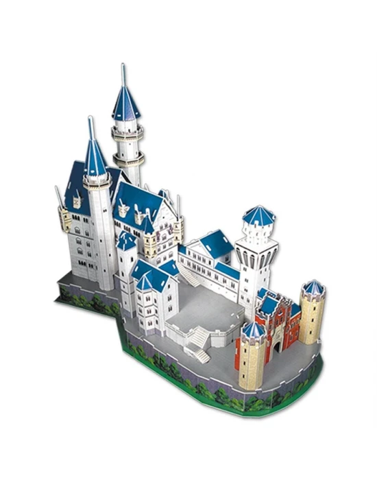 Cubic Fun 3D 98 Parça Puzzle Neuschwanstein Kalesi- Almanya