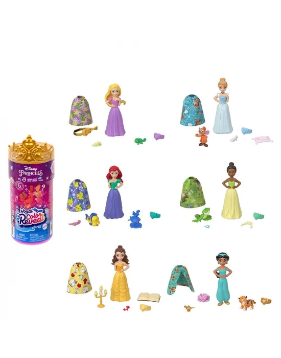 Disney Prenses Color Reveal Renk Değiştiren Bebekler HMB69