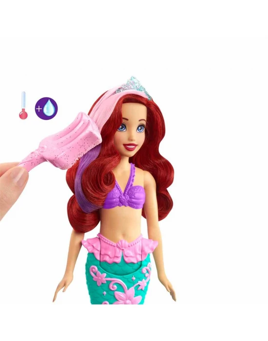 Disney Prenses Muhteşem Renk Değiştiren Saçlı Deniz Kızı Ariel HL