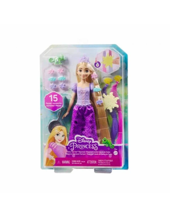 Disney Prenses Renk Değiştiren Sihirli Saçlı Rapunzel HLW18