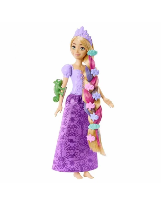 Disney Prenses Renk Değiştiren Sihirli Saçlı Rapunzel HLW18