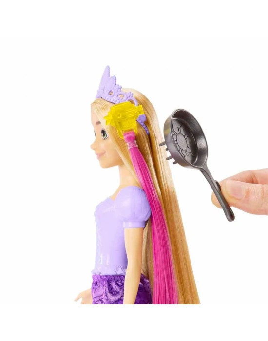 Disney Prenses Renk Değiştiren Sihirli Saçlı Rapunzel HLW18