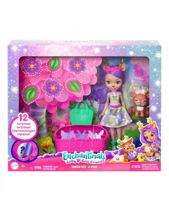 Enchantimals Bestie Reveal Yakın Arkadaş Bebekler HLK84