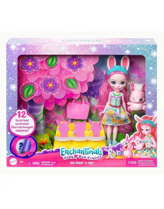 Enchantimals Bestie Reveal Yakın Arkadaş Bebekler HLK85
