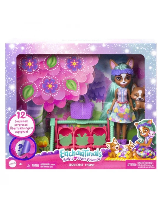 Enchantimals Bestie Reveal Yakın Arkadaş Bebekler HLK86