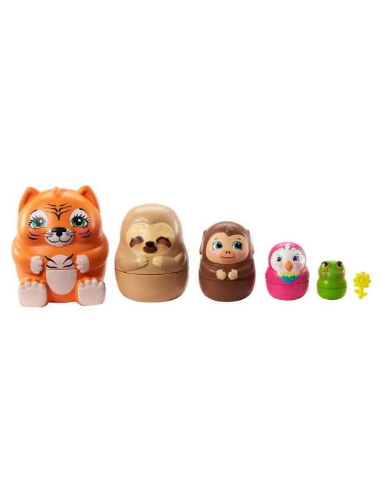 Enchantimals Secret Besties Papağan Peekinin Ağaç Evi Oyun Seti