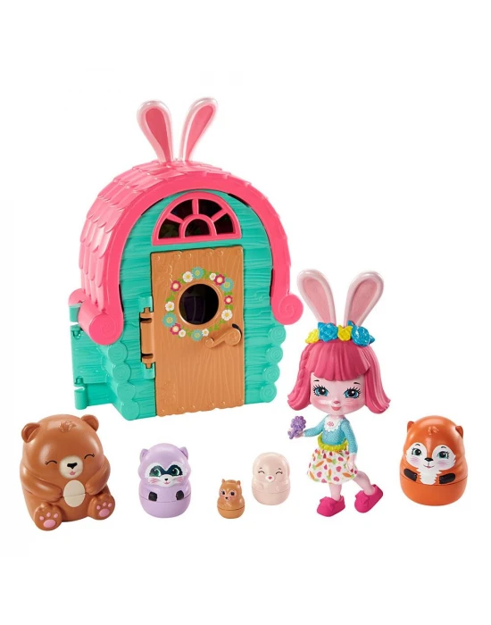 Enchantimals Secret Besties Tavşancık Breenin Kulübesi Oyun Seti
