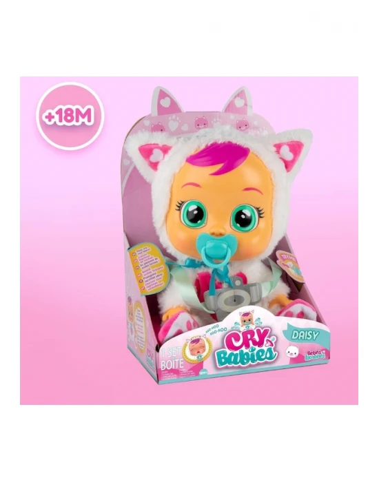 Giochi Preziosi Cry Babies Aglayan Daisy Cyb41000 91658, Ağlayan Bebek Daisy