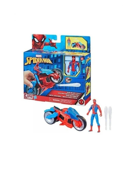 Hasbro Spiderman Web Blast Cycle F6899 Lisanslı Ürün